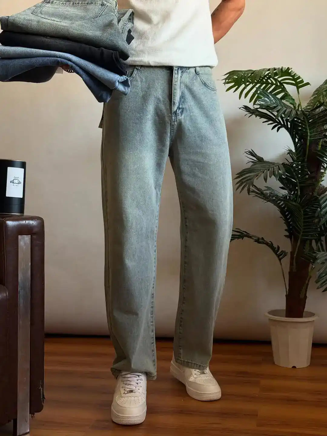 Baggy jeans Relaxed Fit oldmoney style
